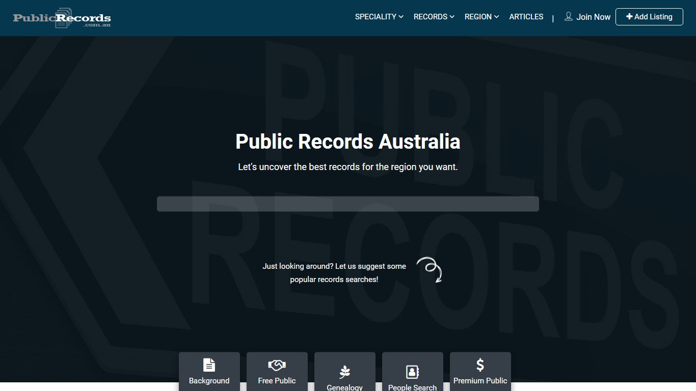 Free Public Records in Australia - Free Online Search